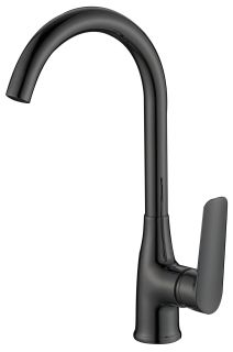 Смеситель для кухни ESKO Lagos Black LG519B черный